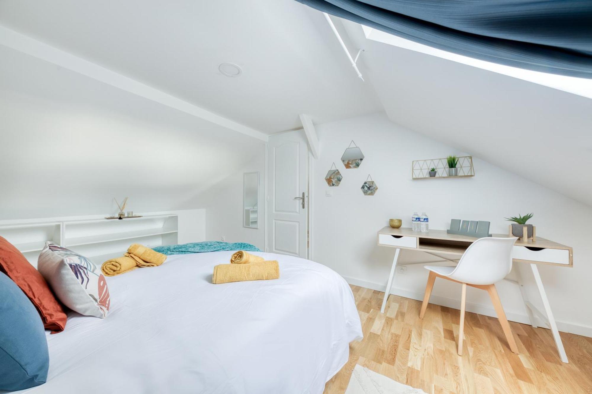 Maison 8 Personnes - Parking - Metro 7 Et Rer B A 6 Minutes La Courneuve Exteriér fotografie